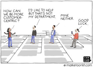 Tom Fishburne Marketoonist CX Silos