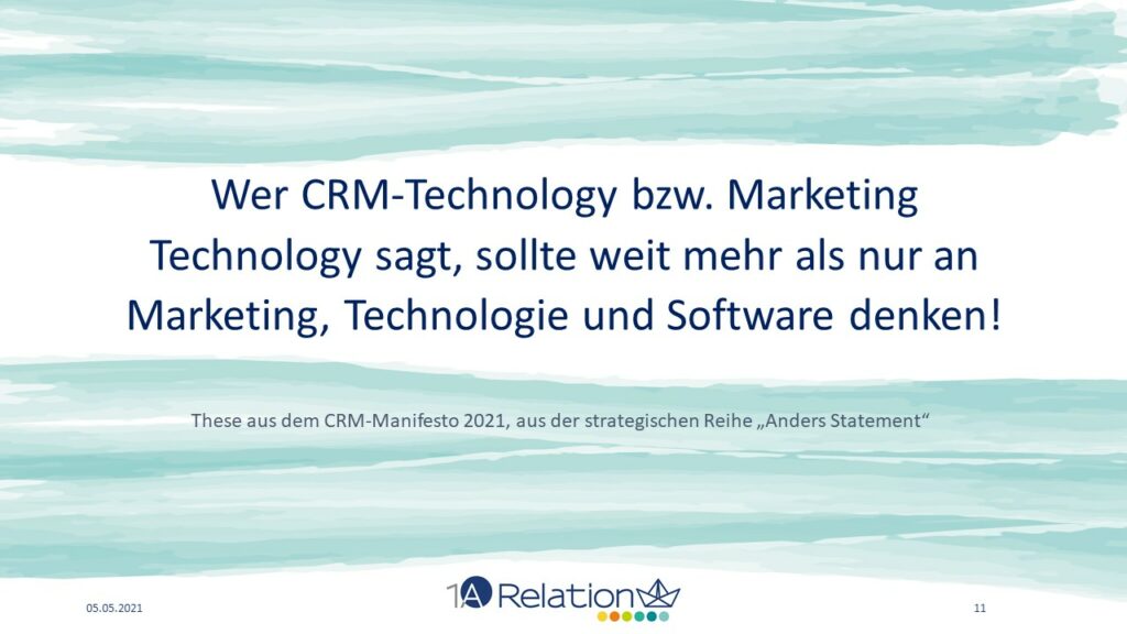CRM Manifesto Folie 11 1A Relations Georg Blum