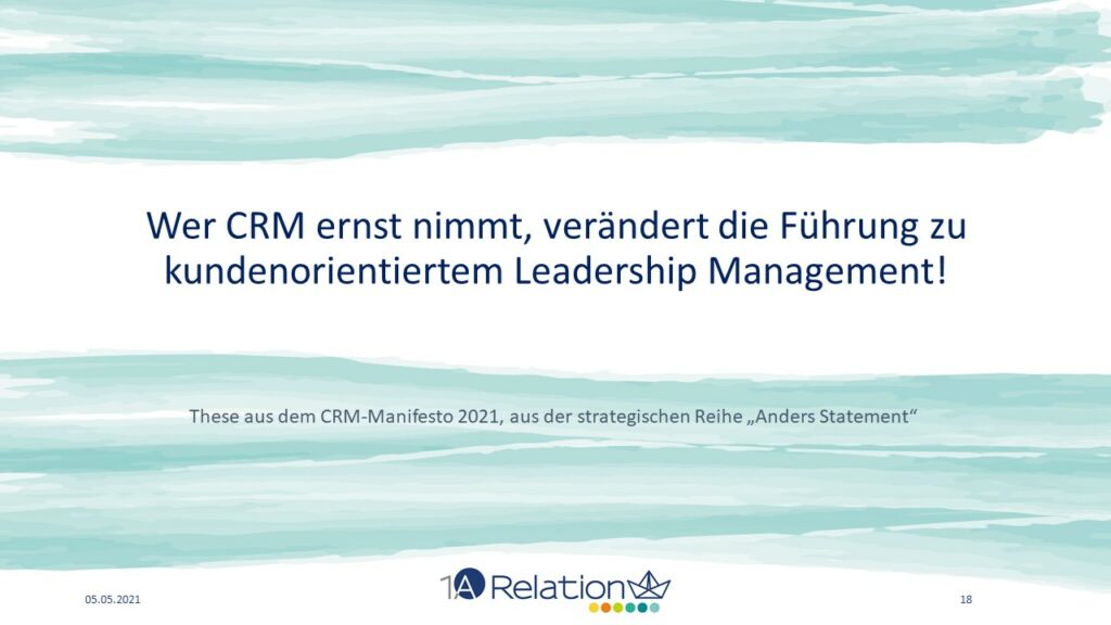 CRM Manifesto Folie 18 1A Relations Georg Blum