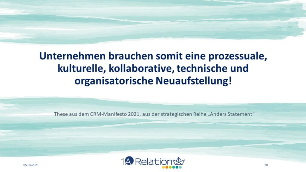 CRM Manifesto Folie 20 1A Relations Georg Blum