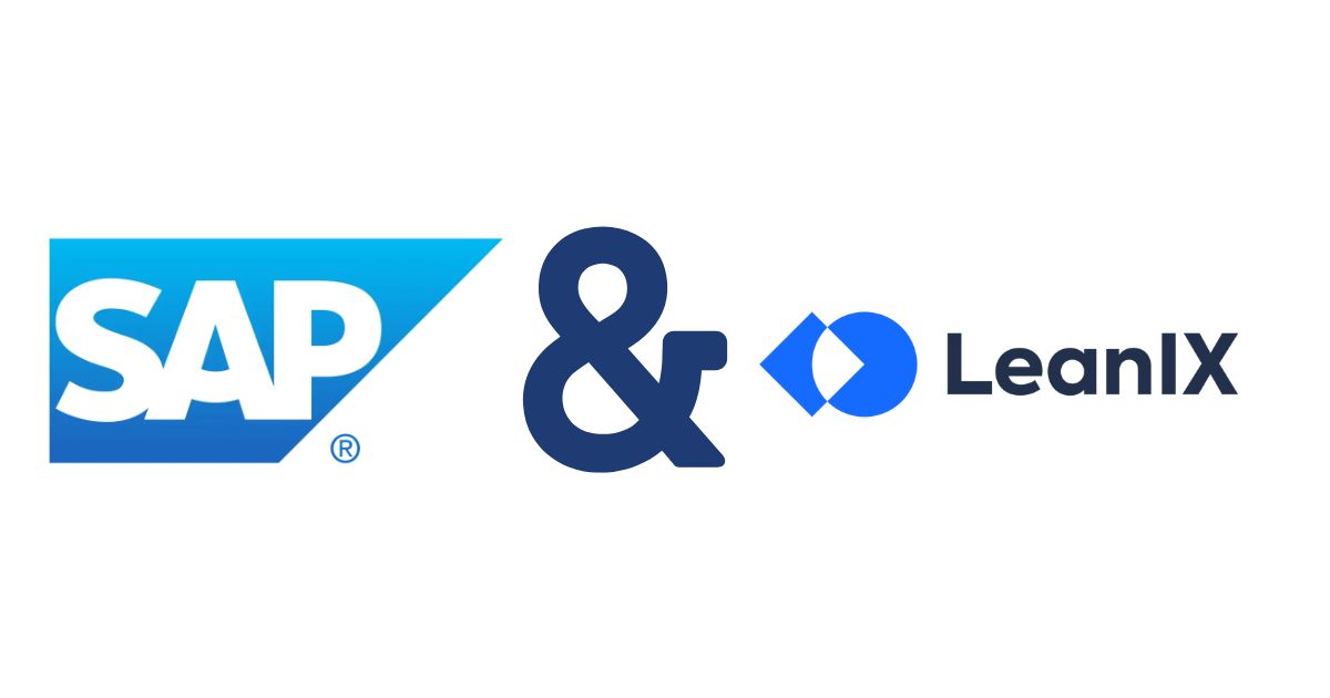 SAP und LeanIX Logo