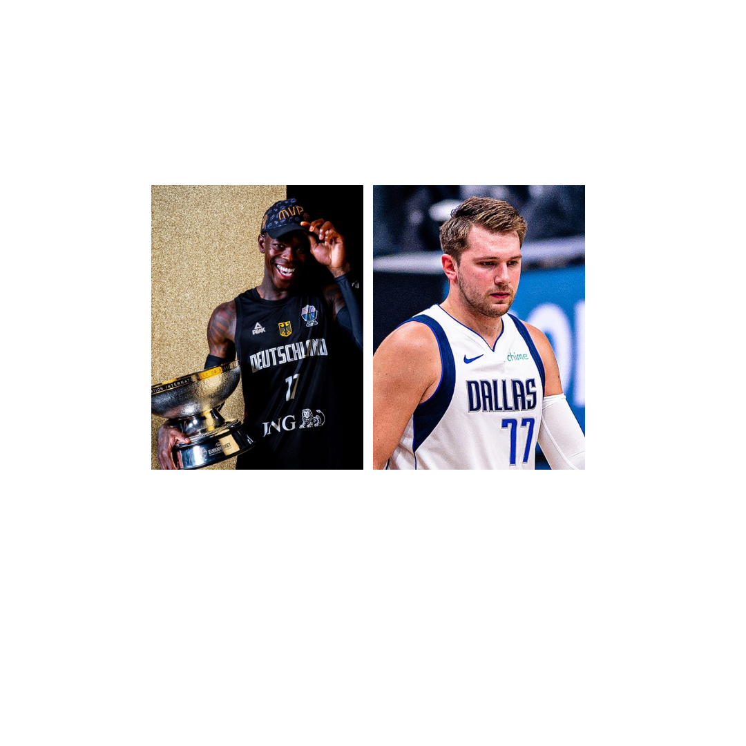 Schröder und Doncic zwei Basketball-Stars